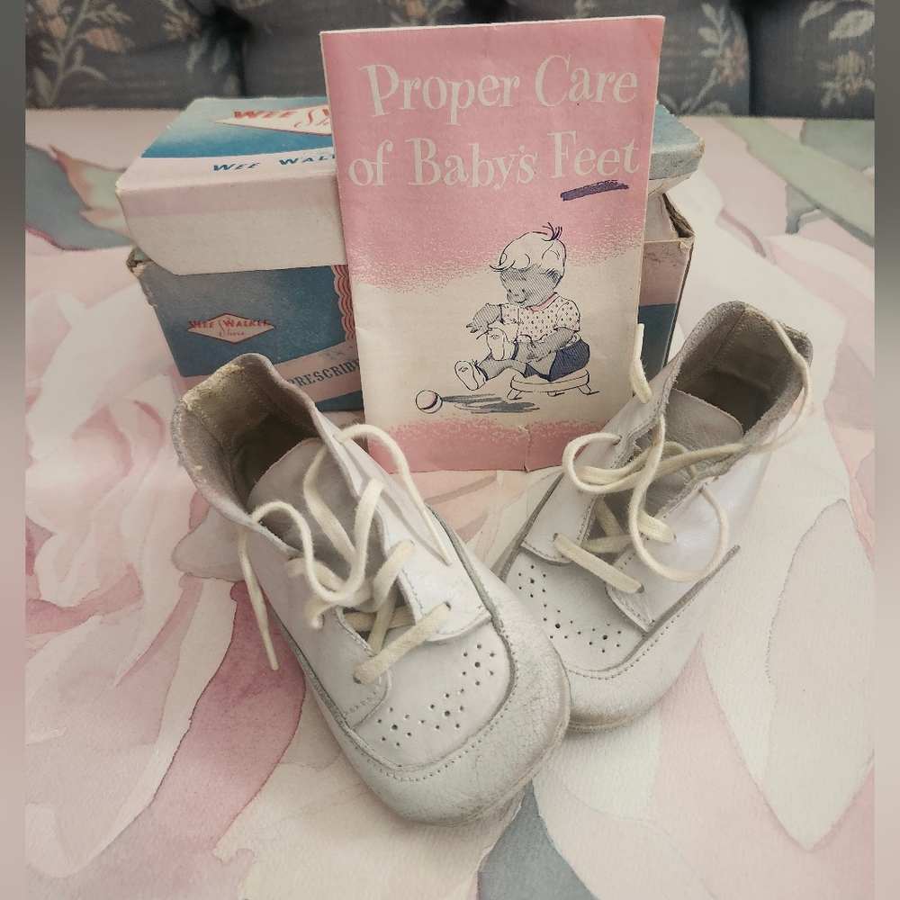 White Baby Shoes